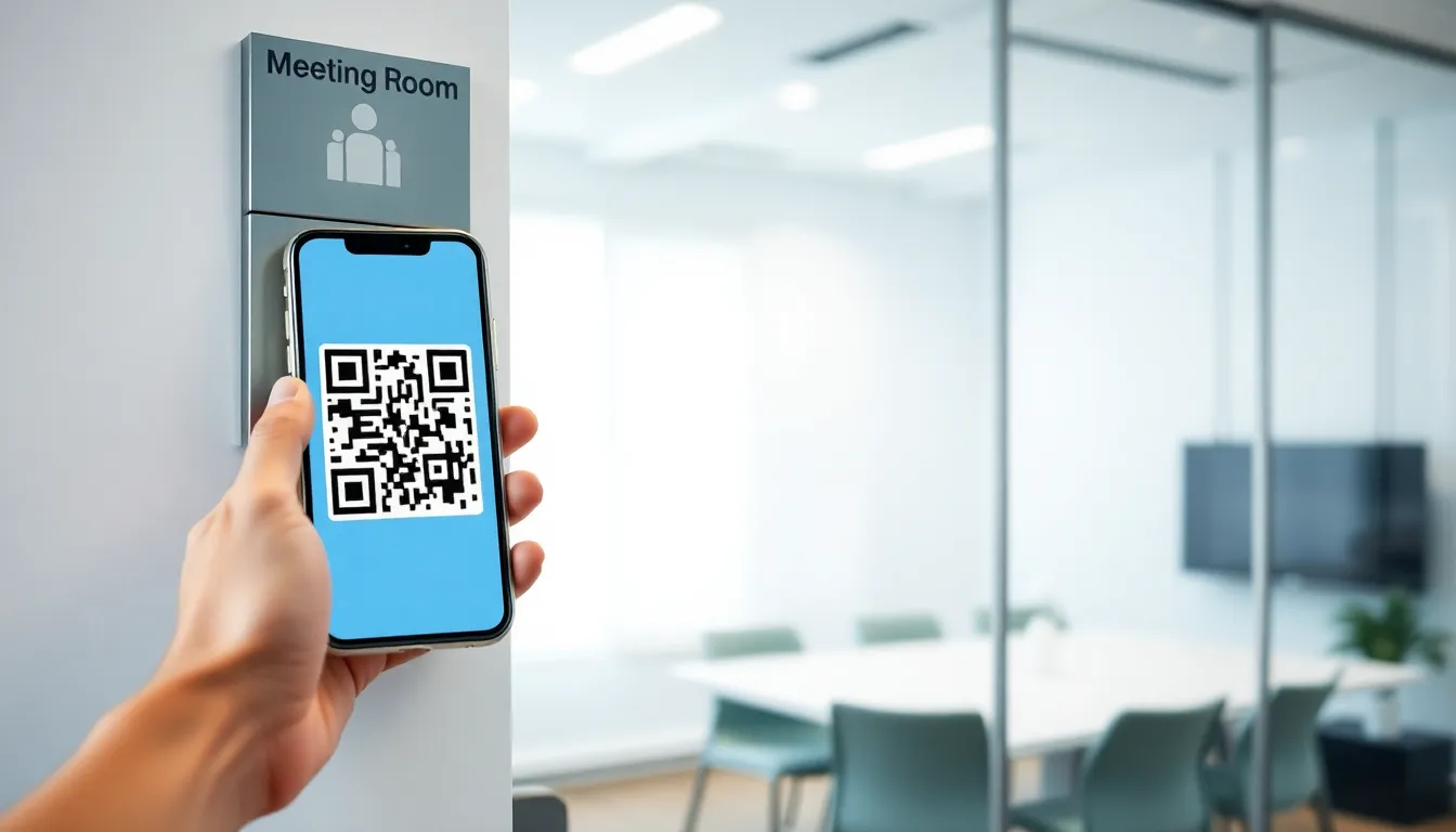 Check-in con Código QR para Salas de Reuniones